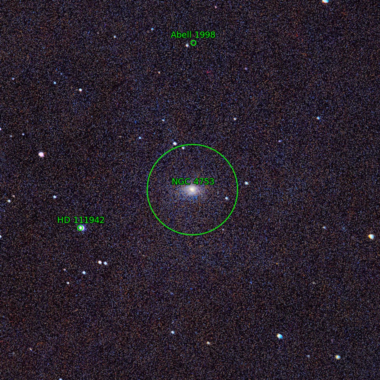 Annotation around NGC4753