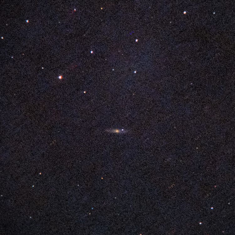 NGC4866 captured through a telescope eyepiece using a smartphone camera - Afocal Astrophotography