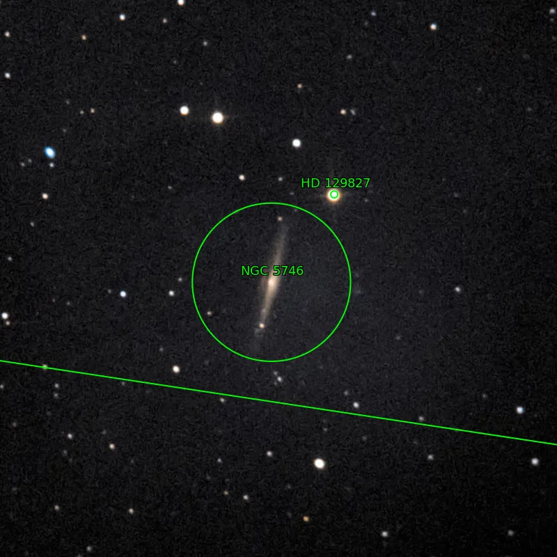 Annotation around NGC5746