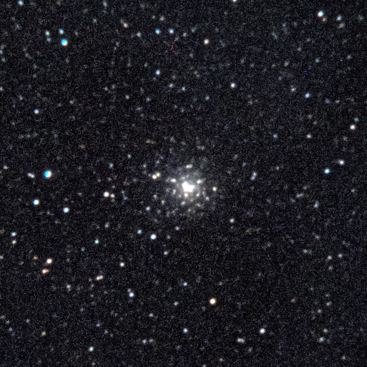 NGC6293 captured through a telescope eyepiece using a smartphone camera - Afocal Astrophotography