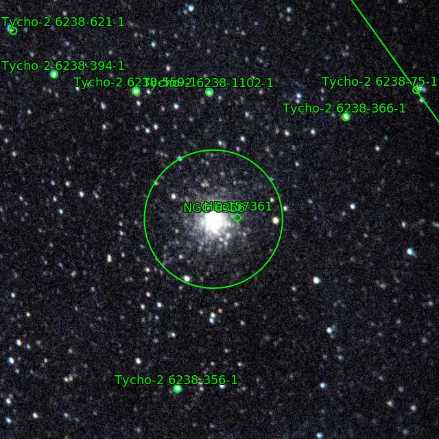 Annotation around NGC6356