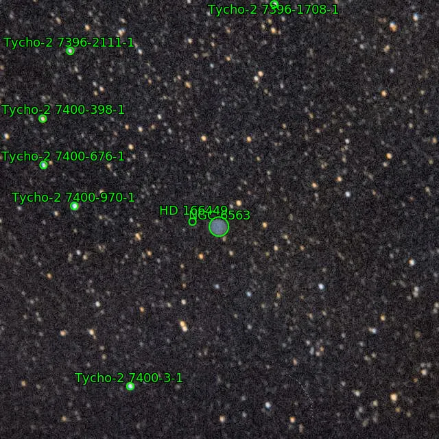 Annotation around NGC6563
