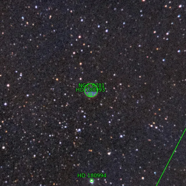 Annotation around NGC6781