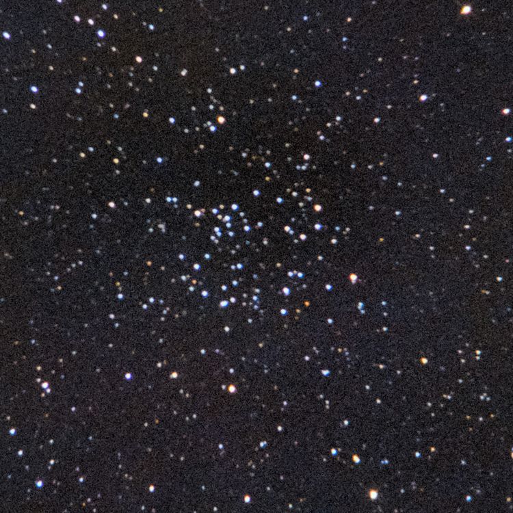 NGC6811 captured through a telescope eyepiece using a smartphone camera - Afocal Astrophotography