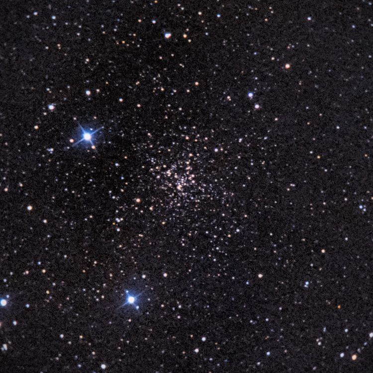 NGC6819 captured through a telescope eyepiece using a smartphone camera - Afocal Astrophotography