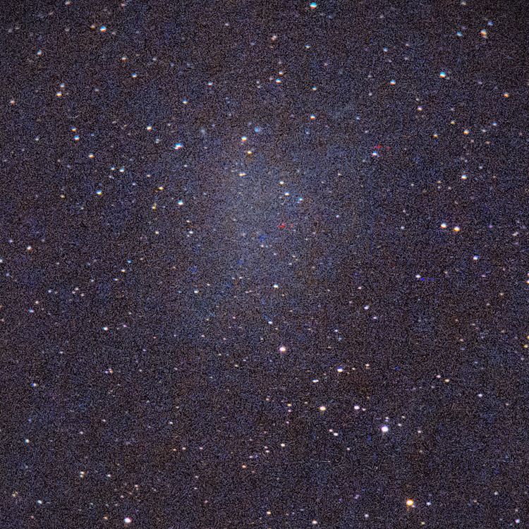 NGC6822 captured through a telescope eyepiece using a smartphone camera - Afocal Astrophotography
