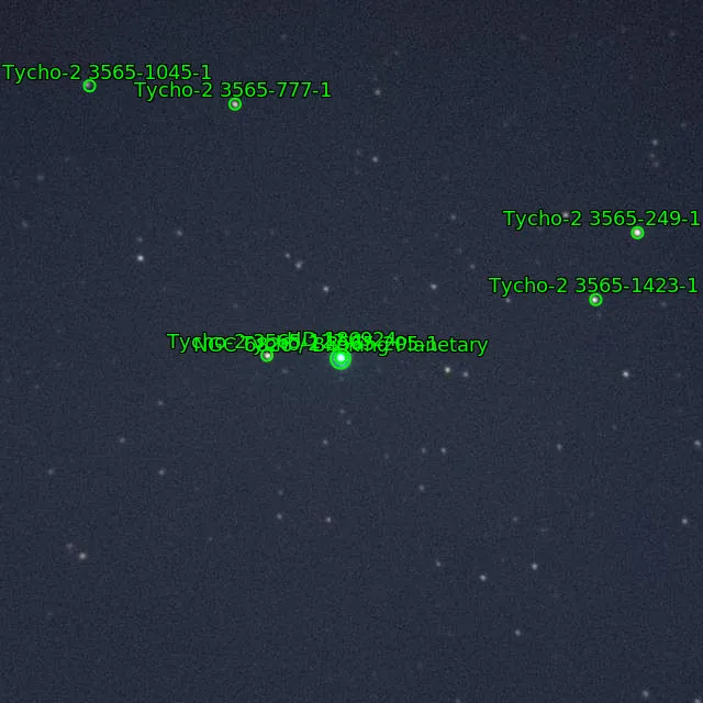 Annotation around NGC6826
