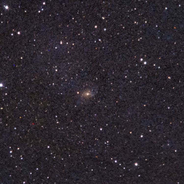 NGC6951 captured through a telescope eyepiece using a smartphone camera - Afocal Astrophotography