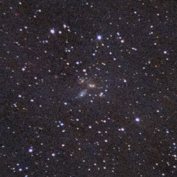 StephansQuintet captured through a telescope eyepiece using a smartphone camera - Afocal Astrophotography