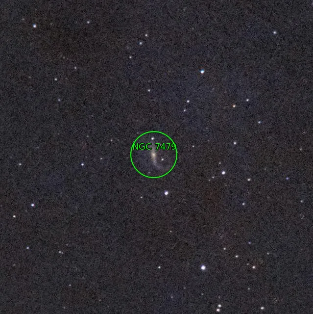 Annotation around NGC7479