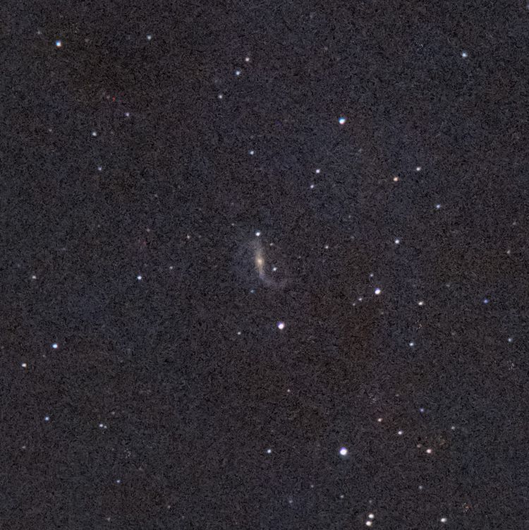 NGC7479 captured through a telescope eyepiece using a smartphone camera - Afocal Astrophotography