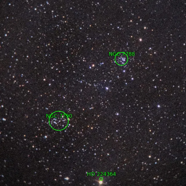 Annotation around NGC7788